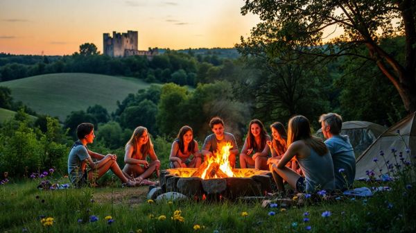 Les meilleures destinations de camping pour ados en Dordogne