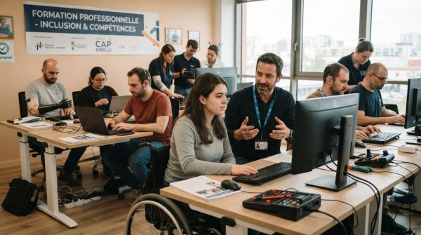 L'impact crucial de la formation professionnelle pour l'insertion des travailleurs handicapés