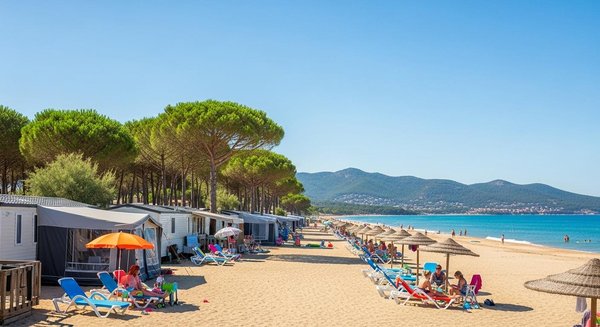 Le camping Argelès pied plage : une expérience unique face à la Méditerranée